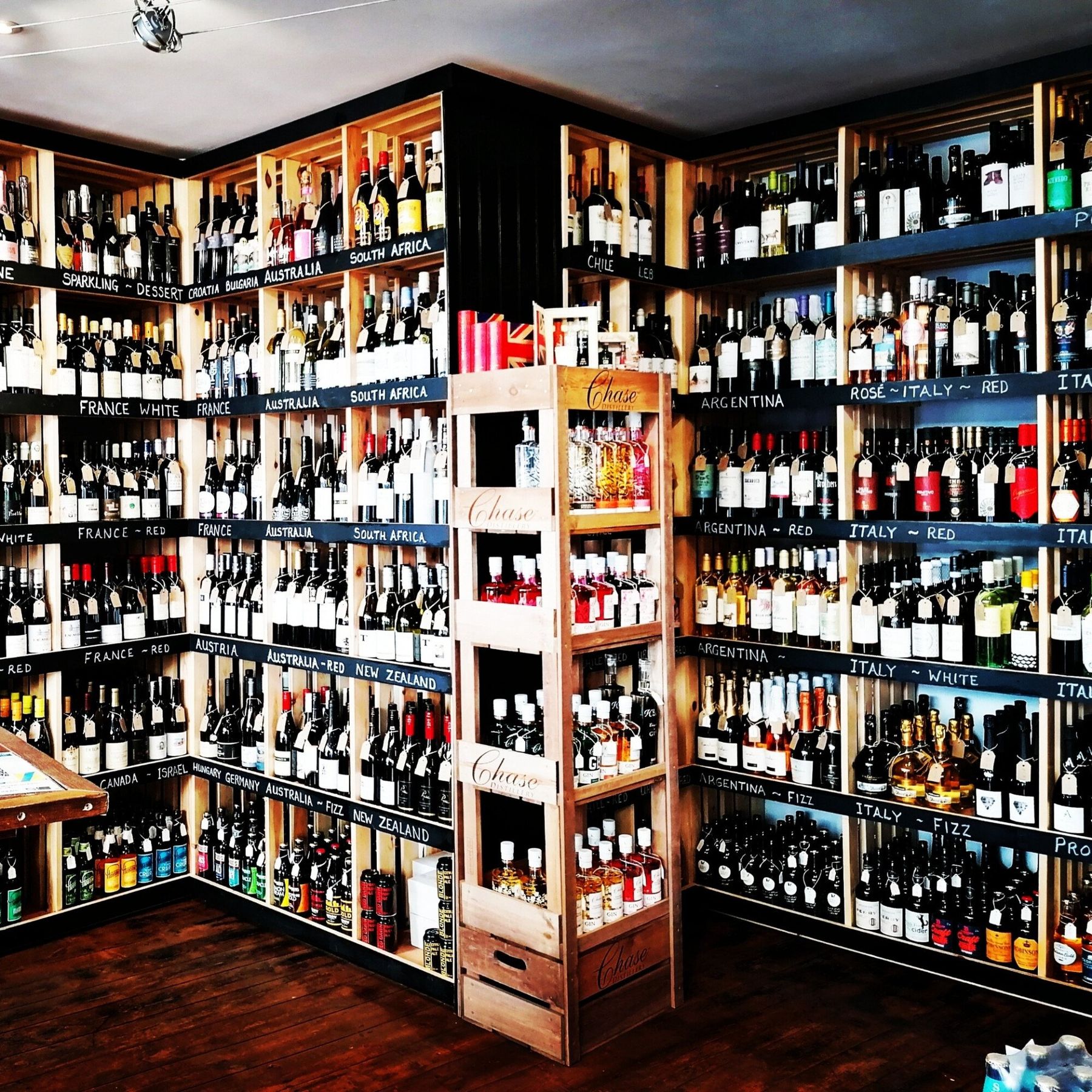 Take a trip around the world with our wide range of Wine