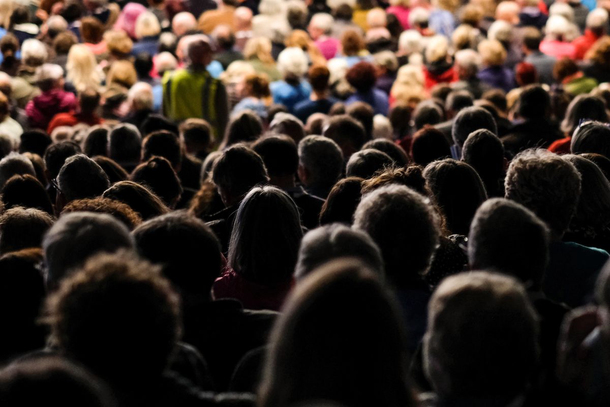 The Crowd at Hay Festival in 2019