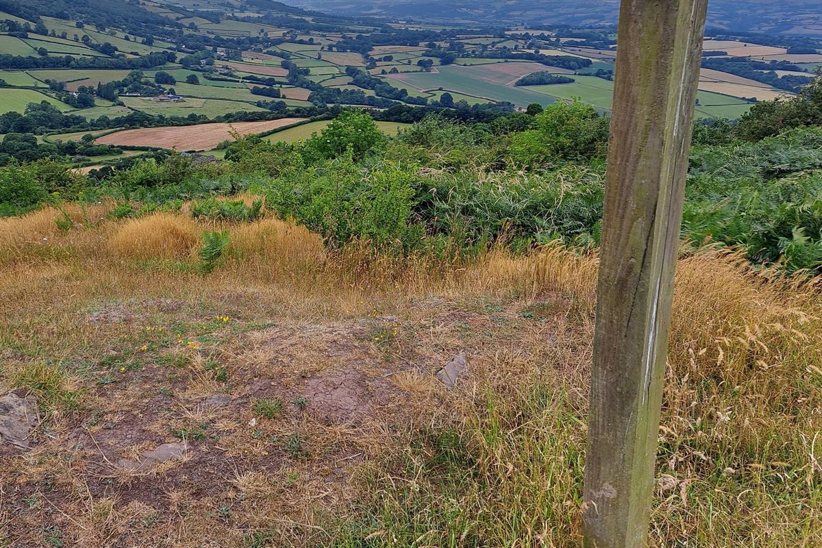 View from Merbach Hill