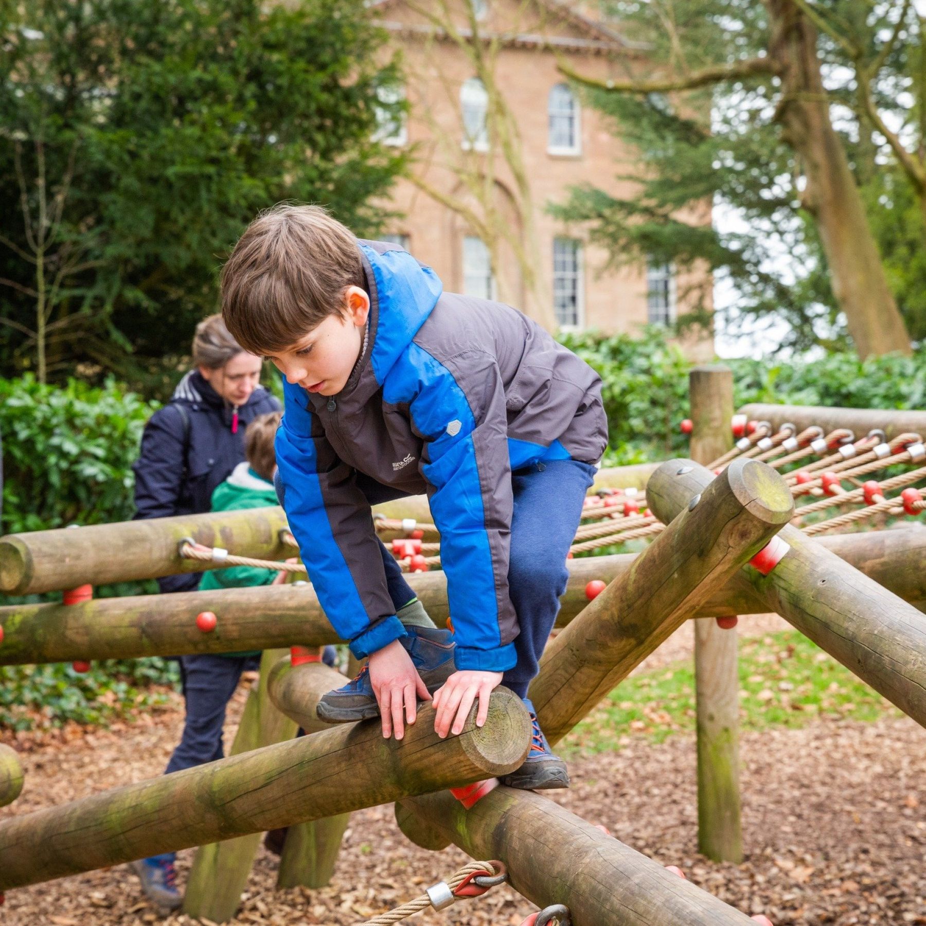 Play area at Berrington Hall