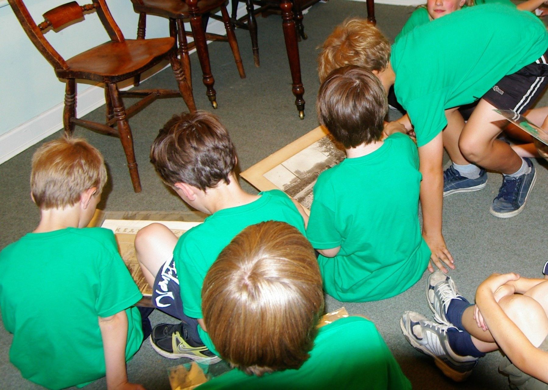 Leominster Priory Holiday Club visit the Museum