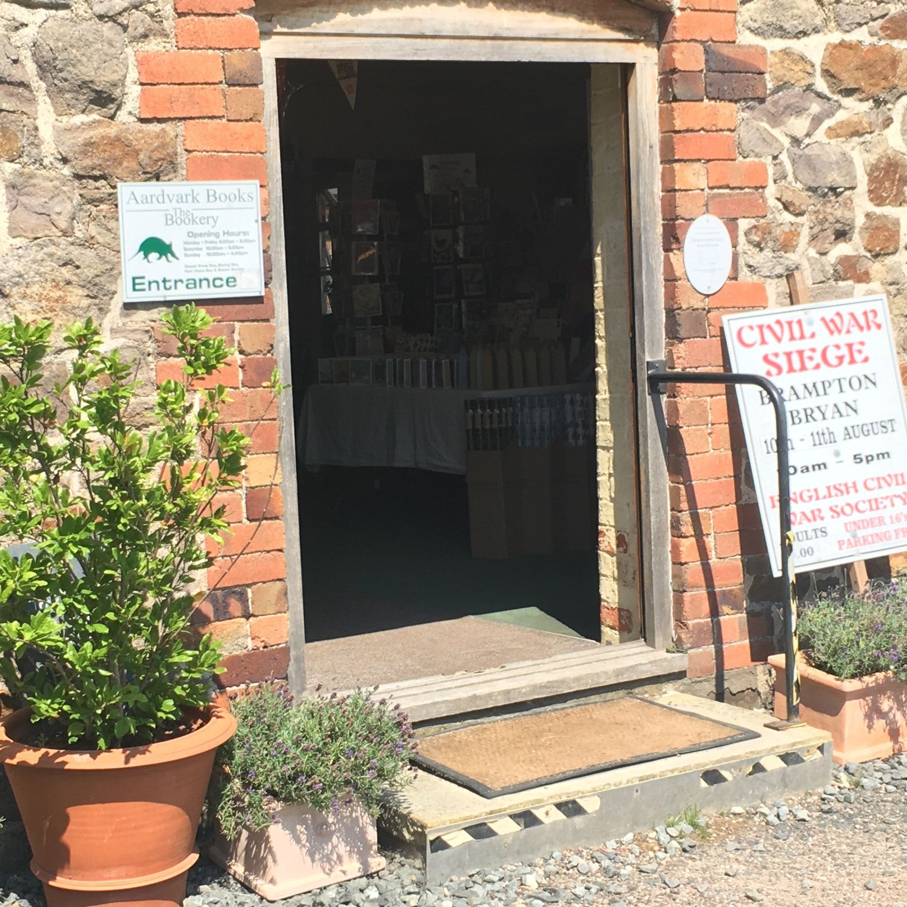 Summer 2019 - we hosted the Civil War Society Re-enactment of the Siege of Brampton Bryan