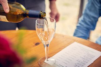 wine pouring