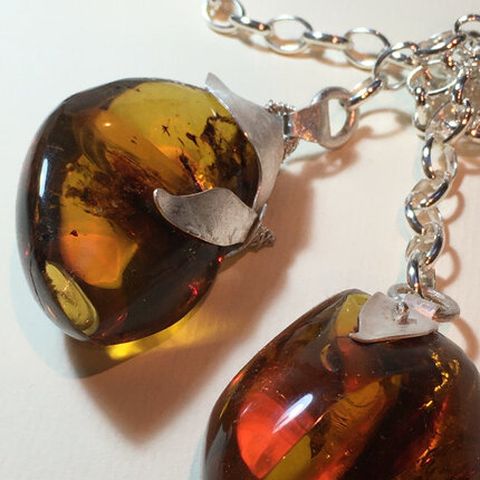 Amber & Silver jewelry