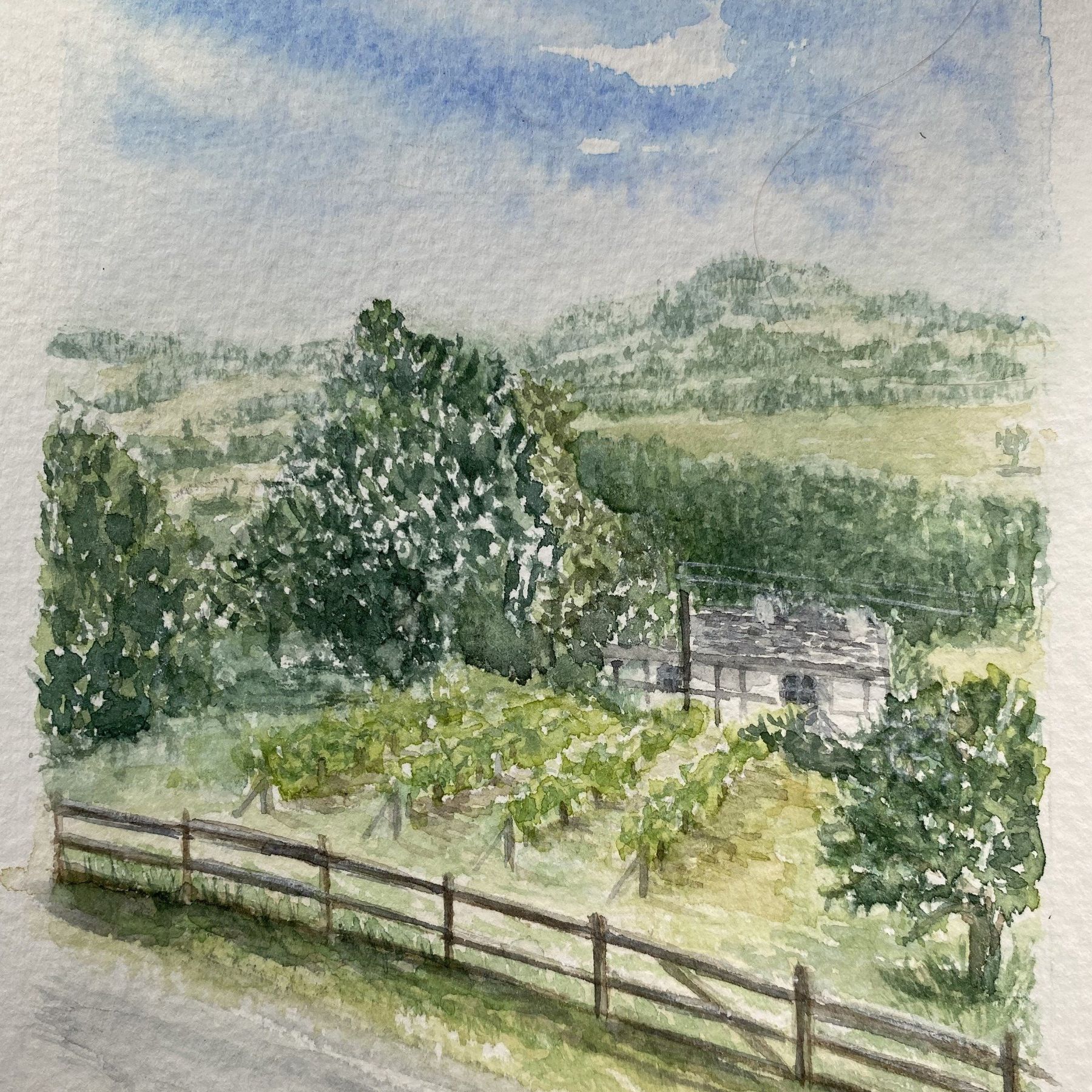On our landscape painting course, you will learn about the fundamentals in order to create more polished artworks.
