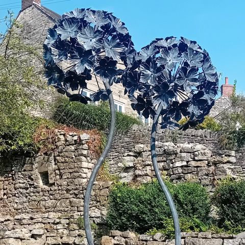 Affordable Art in the Garden