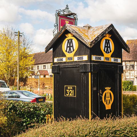 vintage AA box 