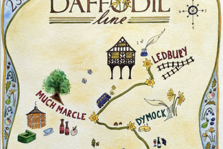 Daffodil line map